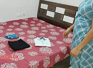 Komol Hides Brother-In-Law's Clothes and Sits on Them