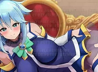 aqua judges your perversion level in femdom joi with multiple choices