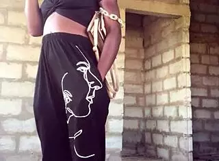 Crazy Bitch Rips Clothes In Wild Striptease For Fans!