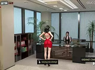 fashionbusiness ep2 - stripping pants to show ass in 3d