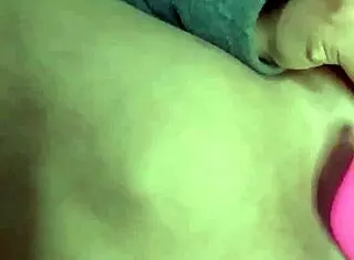 Milf squirts massively with remote vibrator and dildo in double penetration session! 💦