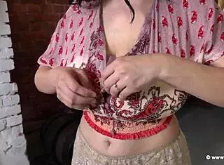 Luna And Hartlova Suck Big Tits With Milk.