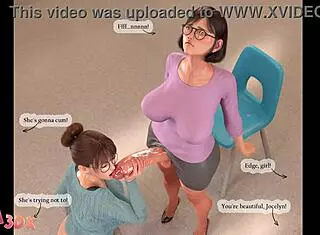 Oily Masseuses Jade Nile And Gianna Dior Share Cock Ring.