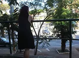 She went to show off and fucked a stranger.