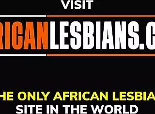 African ebony lesbians do 69 after party