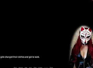 kate in maid cosplay