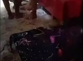 Carnival warm-up explodes with gay group sex!