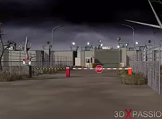 Crazy Sexy Busty Woman in Restraints