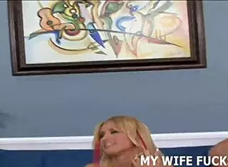 Please, honey, let me ride his big pornstar cock as your slave