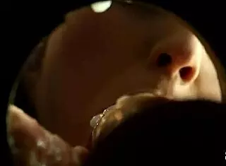 hey babe, toy with that dildo at the gloryhole wall