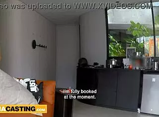 Latina casting - tiny 18+ 18 year old slut job interview gone right