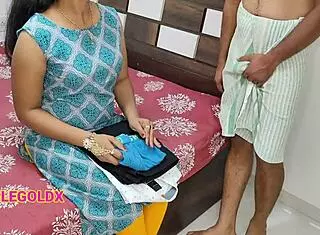 Komol Hides Brother-In-Law's Clothes and Sits on Them