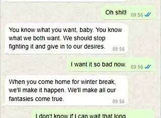 so, i accidentally sent my stepmom a dick pic on whatsapp. her reaction was wild!