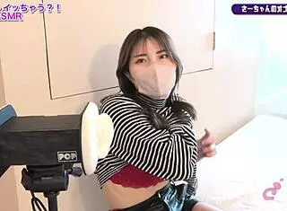 Sa-chan's japanese masturbation asmr