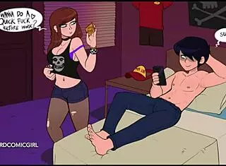 Young Crossdresser Roughly Plays With Virgin Ass