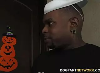 Interracial Double Penetration with Karmen Karma