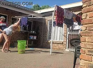 Troubled Man Fucking My Wife Outdoors in Homemade Sex!