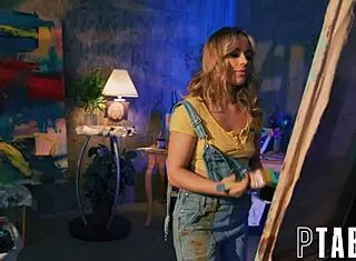 this intimate pov hardcore scene with seth gamble and anna claire clouds