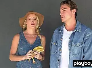 kate quigley tries a blowjob workshop with dildos and babes