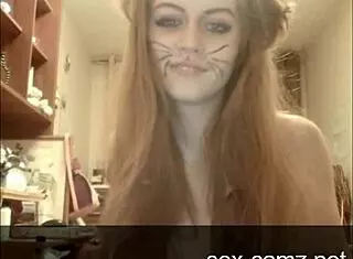 Amateur teen couple has webcam sex