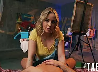 this intimate pov hardcore scene with seth gamble and anna claire clouds