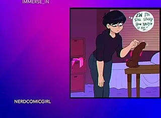 Young Crossdresser Roughly Plays With Virgin Ass