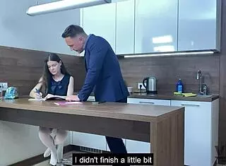 She caught me with the dildo and begged for cum in her ass.