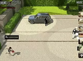 fashionbusiness takes naked shower in game