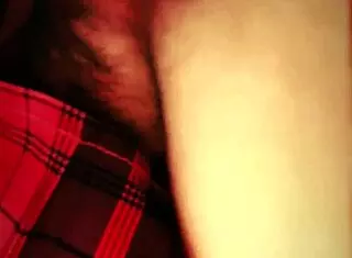 Young Girl In Bedroom Alone