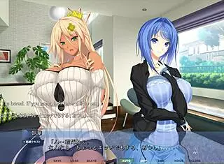 Stepmom and stepsis in harem threesome