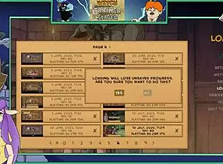 Witch Trainer Silver Part 17: Brunette Asian Cartoon Girl in Sexy Game Action