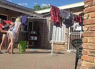 Troubled Man Fucking My Wife Outdoors in Homemade Sex!