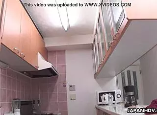 Pleasing Asian Girl Slobbers Over Balls Before Hardcore Action