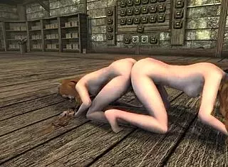 Skyrim Babes In Cartoon Adventure