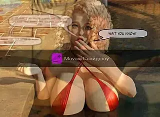 Wendy Dreams Of Big Tits And Huge Ass In 3D Comics.