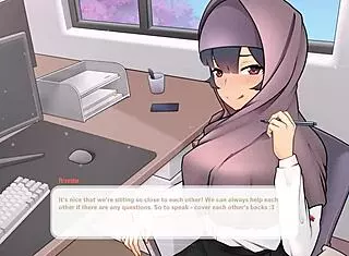 tsundere milf teases with massive tits