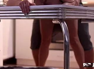 i had a quick chat with my wife before dinner