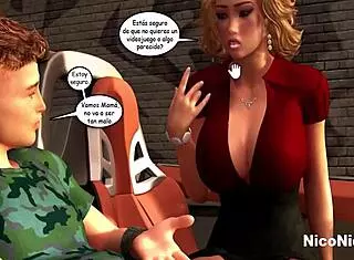 Stepmother's Infidelity Uncovered by Father in Hentai Story