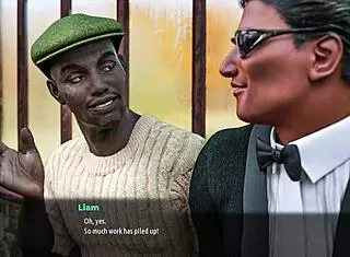 Intense gangbang erupts in greenhouse during fashion business!