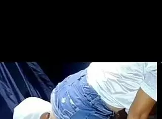 Homemade Fun with Mexican Student in Uniform