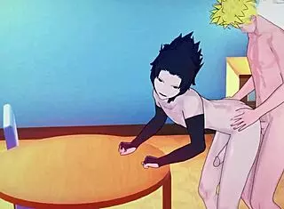 I love naruto and sasuke hentai, they have such hot sex scenes
