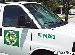 Pretty Latina Feels Intense Pleasure As Immigration Officer Pounds Her In Office Casting