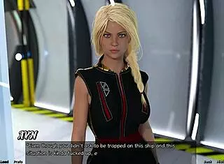 Stranded In Space 84 - Blonde Virgin Caught Me With Her Step Sister