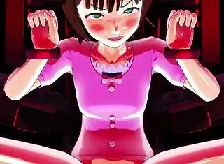 haruka bounces in 3d cartoon hentai 😍