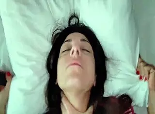 Hairless Wife Takes Monster Cock Creampie on Holiday Vacation