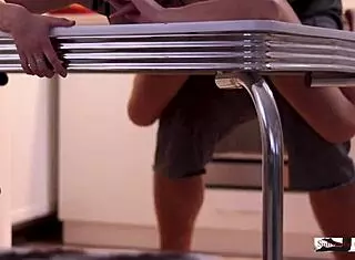 i had a quick chat with my wife before dinner