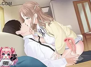 Hot College Coed Rides And Gives Handjob Leading To Cumshot