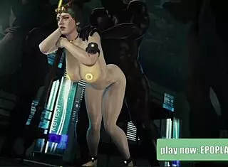 Milf lets boys take turns on her holes in hentai anime 3some