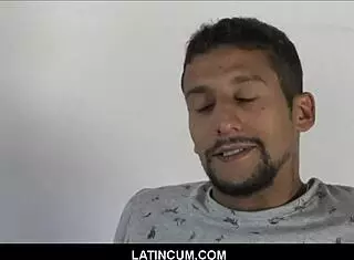 Latincum com - amateur straight Latin stud Rocco gay for pay fuck