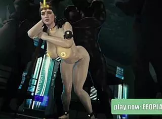 Milf lets boys take turns on her holes in hentai anime 3some